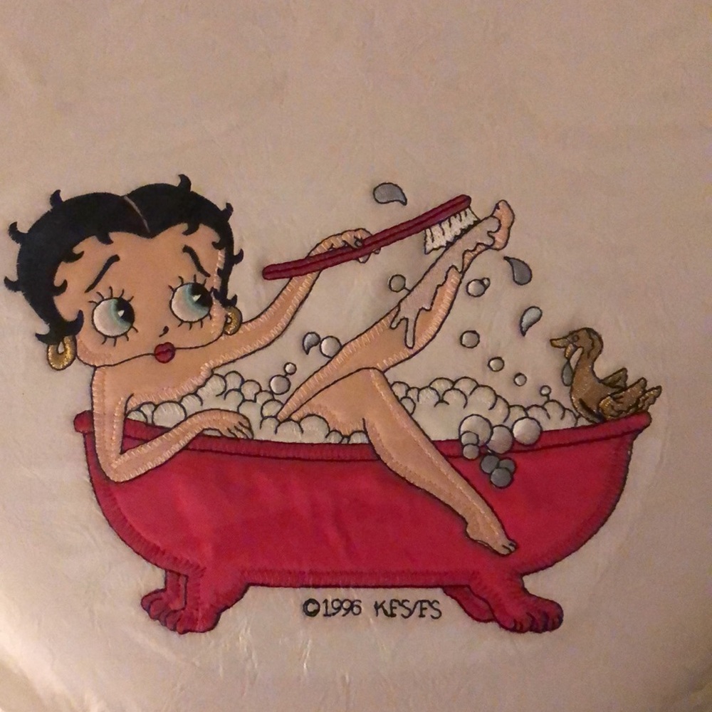1996 Betty Boop Toilet Seat 💋
